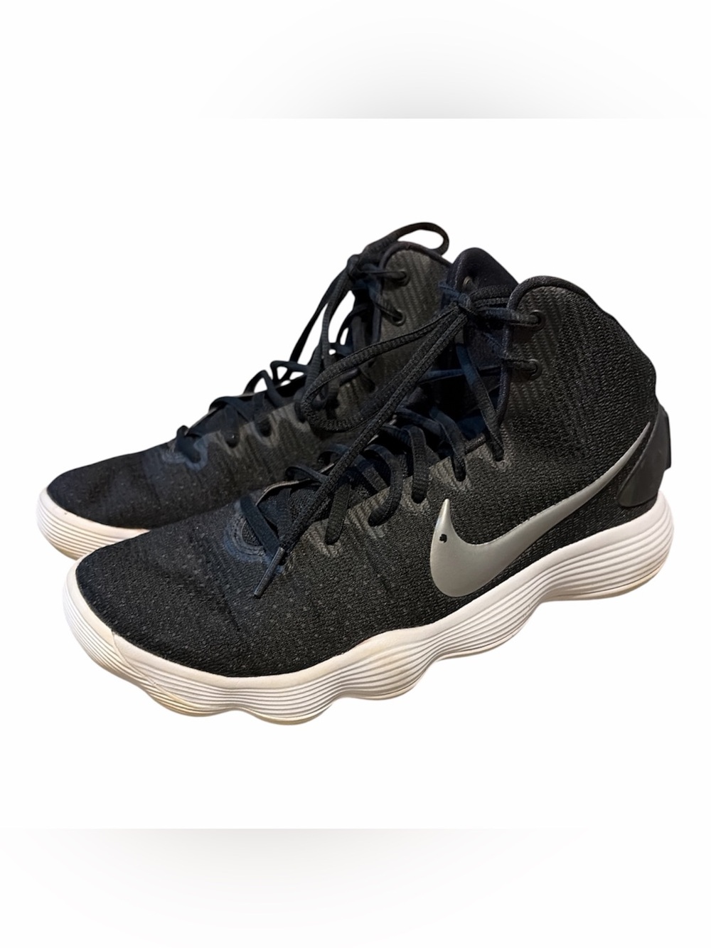Nike Hyperdunk 2017 Basketball Shoes – Black/White – Men's 10.5